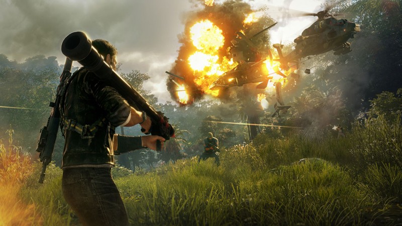 Square Enix 确认开放世界游戏《正当防卫》新作正在研发中！