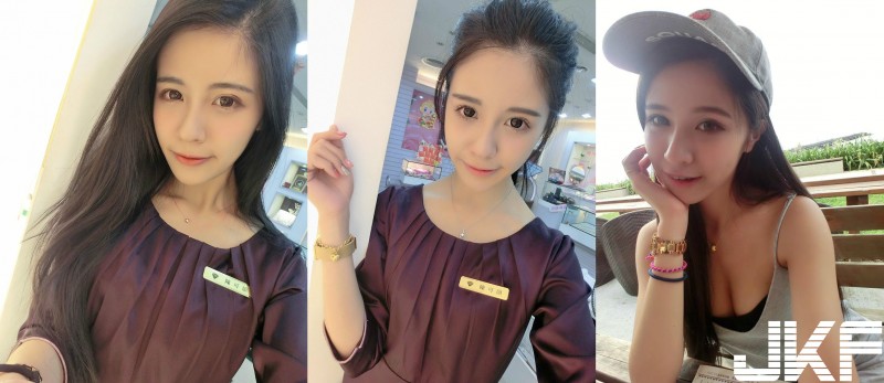 全台最美珠寶店員！制服下「隱藏巨乳」猛到讓人忘記原本是來買女友禮物&#8230;