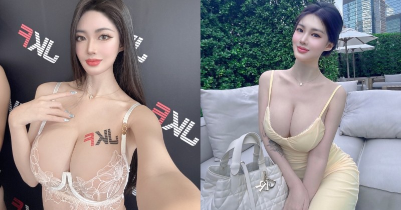 仙氣女神降臨！「陳仙」爆乳透膚蕾絲辣到犯規，S曲線將現身親密攝影會