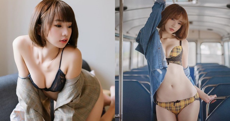 短髮控站出來！「童顏尬 E 奶」蹦出新滋味！呆萌正妹「優寶」天使臉、魔鬼身超可口&#8230;