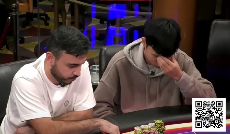 【EV扑克】三条8大战三条8！HCL上演戏剧性大底池