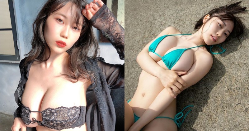 建築系巨乳寫真妹「伊織いお」，超狂「J罩杯豪乳」飽滿搶鏡，難怪是寫真超新星啊！