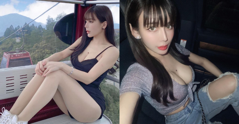 「兇猛辣妹」纜車內擺弄銷魂姿態，「胸懷大痣」讓車廂被擠爆