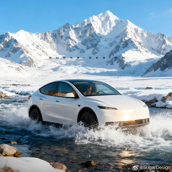 廉价版特斯拉Model Y外观设计提前看 有望20万起售？