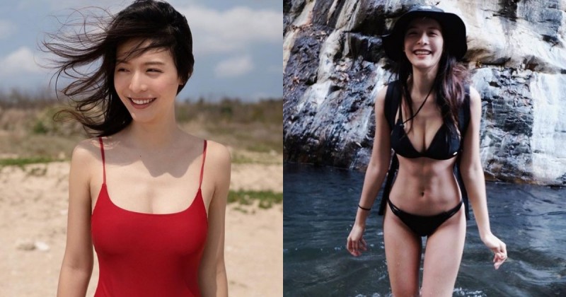 陽光又甜美！純天然「台灣正妹」熱愛上山下海，超狂「腹肌馬甲線」有夠吸睛