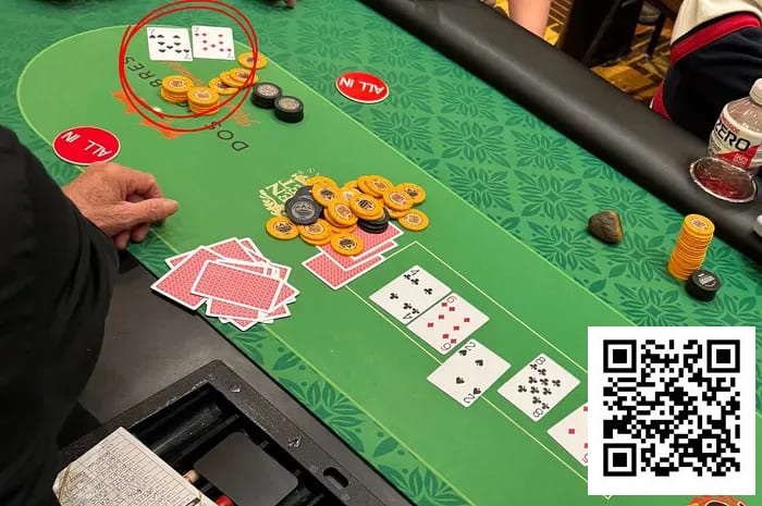 【EV扑克】气炸了!两次拿AA都被同一个人逆转