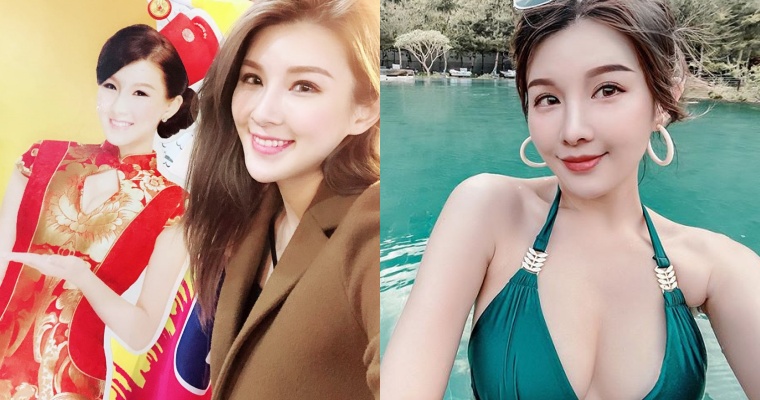 台灣「彩券女神」放福利啦！「愛語莎」辣曬比基尼！「白皙酥胸」讓粉絲超驚豔