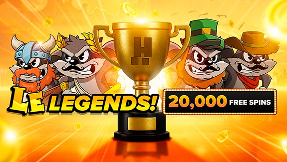 大发娱乐LE传奇锦标赛开启|Hacksaw Gaming资格赛,20,000次免费旋转奖励等你挑战